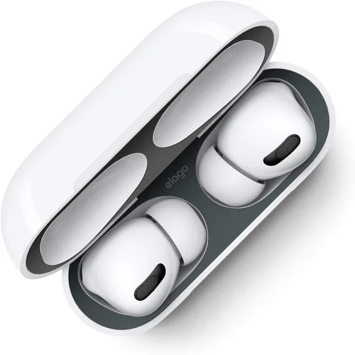 elago Protector contra el polvo compatible con AirPods Pro, AirPods Pro de 2ª generación, película a prueba de polvo, ultra delgada, aspecto lujoso,