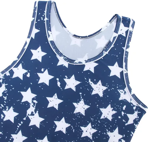 Miniatura 69 de Traje de baño tankini de 3 piezas para niñas, lindo bikini con salida de baño con falda de playa de 5 a 16 años