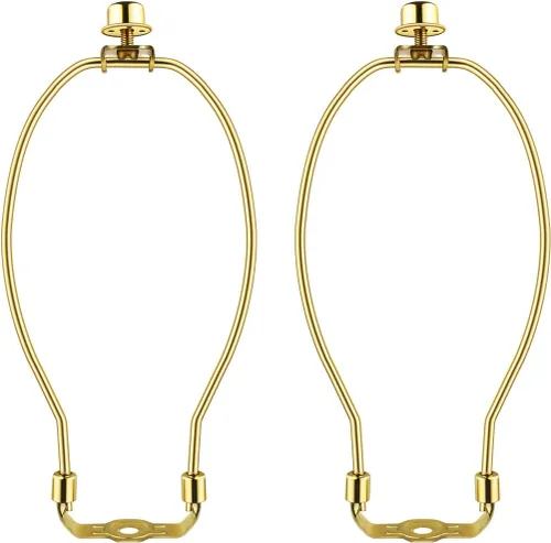 2 soportes para lámpara de 9 pulgadas, soporte de pantalla desmontable, accesorios de iluminación de bricolaje resistentes para lámparas de pie y