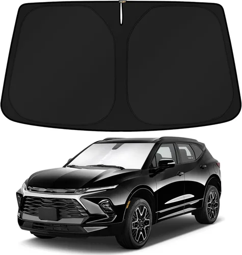 Miniatura 40 de KUST - Parasol plegable para parabrisas para Ford Ranger, accesorios 2019-2025 2026, parasol personalizado para ventana, protector solar plegable