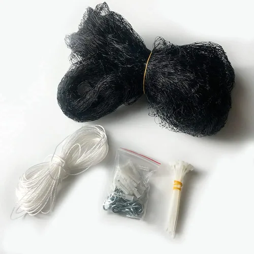 Miniatura 3 de Red de riel de balcón para gatos, red anticaídas para mascotas, malla para balcón de mascotas, malla para cercas para perros, malla de nailon negro