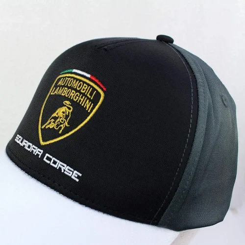 Miniatura 4 de Sombrero de viaje Lamborghini Squadra Corse 2020, Negro