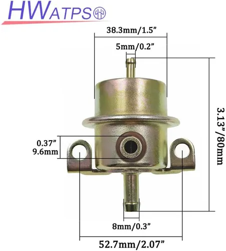 Miniatura 3 de Regulador de presión de combustible PR4056 para Volvo 240 850 740 940 Peugeot Alfa Romeo 164 Regulador 3.0Bar para Hyundai Scoupe PR60 0280160235