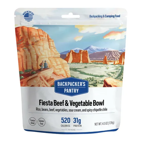 Miniatura 30 de Backpacker's Pantry Curry de Katmandú Comidas veganas para mochileros Alimentos liofilizados para acampar 0.78 oz de proteína 6
