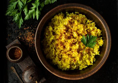 Miniatura 5 de Arroz integral orgánico de grano largo, 3 libras, sin OMG, grano entero, crudo, no irradiado, kosher, vegano, a granel. Buena fuente de fibra