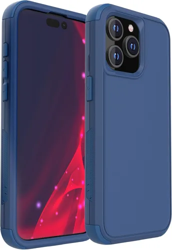 Miniatura 11 de X-belmox Funda protectora para iPhone 15 Plus, 3 capas, resistente a prueba de golpes, protección contra caídas, grado MiIitary para iPhone 14 Plus