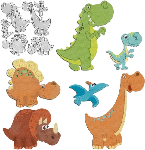 Miniatura 6 de Troqueles de corte para gatos de Halloween, troqueles pequeños y lindos para hacer tarjetas de Halloween, animales y gatos, plantilla de plantilla