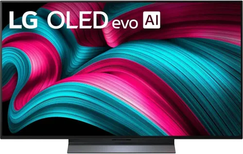 LG Smart TV OLED evo AI 4K Serie C5 Clase de 48 pulgadas con Dolby Atmos, Dolby Vision, HDR10, AI Super Upscaling 4K, Modo Cineasta, Wow Orchestra,