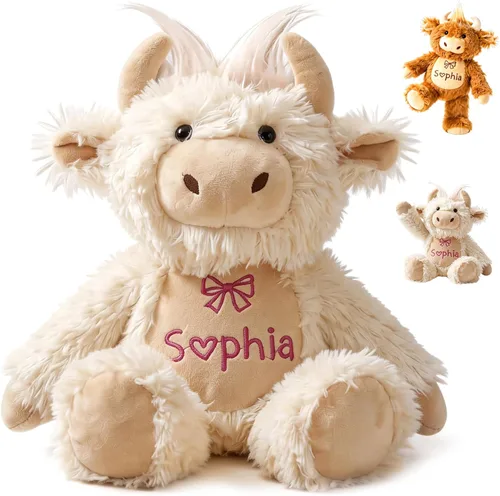 Miniatura 14 de Oso de peluche personalizado con nombre bordado, oso de peluche personalizado, juguetes de oso de peluche personalizados para bebé, regalos
