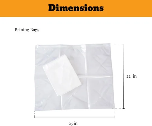 Miniatura 6 de Granite Ware Juego de tostador rectangular de 25 libras (10 unidades), incluye tapa, estante en V, paquete de 2 bolsas de salmuera, termómetro