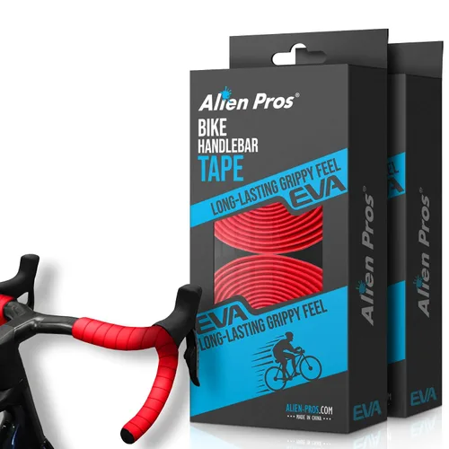 Miniatura 11 de ALIEN PROS Cinta de manubrio de bicicleta EVA (juego de 2) verde Bianchi - Mejora el agarre de tu bicicleta con esta cinta para manillar