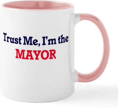 Miniatura 8 de CafePress I Love Mayor Mug Taza de café de cerámica de 11 oz (11.0 fl oz)