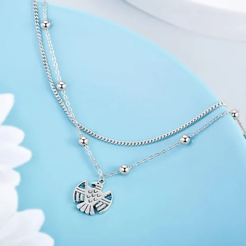 Miniatura 20 de CHIC & ARTSY Tobilleras de plata de ley S925 para mujer, pulsera de tobillo ajustable multicapa para playa, joyería de verano para mujer, de 10 a 11