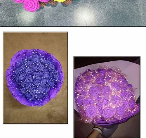 Miniatura 4 de 20 hojas de espuma EVA, 19 x 19 pulgadas, hoja de espuma colorida para proyectos de manualidades, aula, álbumes de recortes, fiestas, papel grueso