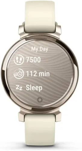 Miniatura 7 de Garmin Lily 2 (Renovado), reloj inteligente pequeño y elegante, pantalla oculta, lente estampada, hasta 5 días de duración de la batería, color coco