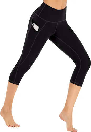 Miniatura 25 de Ewedoos - Leggings con bolsillos para mujer, de talle alto, pantalones de yoga, pantalones de entrenamiento, con levantamiento de glúteos