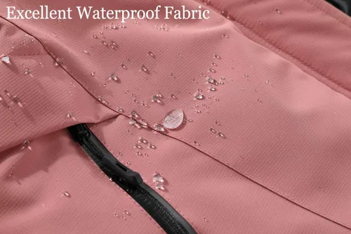 Miniatura 5 de Chaqueta de esquí impermeable para mujer con capucha