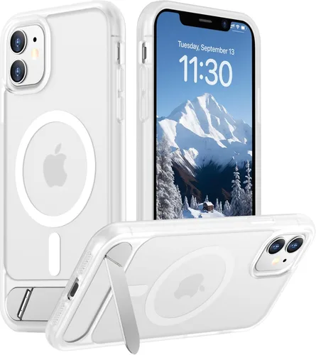 Miniatura 131 de Funda para iPhone 11 con compatibilidad magnética, [Soporte invisible incorporado][Compatible con MagSafe]