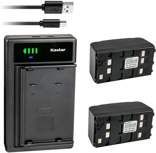 Miniatura 4 de Kastar Cargador de batería USB inteligente para Panasonic PV-IQ525 PV-L352 PV-L353 PV-L354 PV-L453 PV-L552 PV-L557 PV-L558 PV-L559 PV-L559D PV-L600