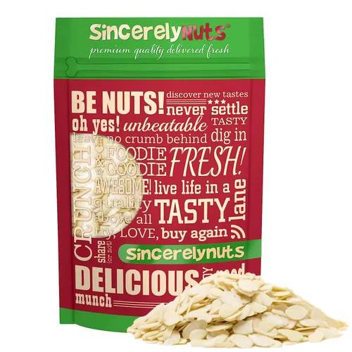 Miniatura 10 de Sincerely Nuts Almendras enteras sin sal tostadas sin cáscara - Bolsa de 2 libras - Increíblemente sabrosas - Selladas para mantener la frescura