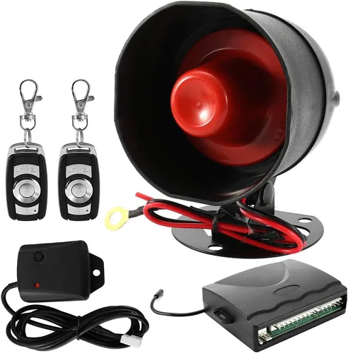 Miniatura 8 de Sistema de alarma de coche con arranque remoto Push to Engine Start Stop Button 12V Universal Start Stop Lock antirrobo