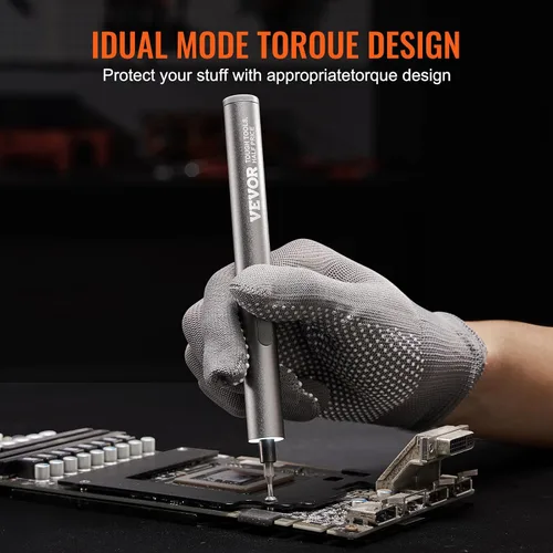 Miniatura 6 de VEVOR Mini destornillador eléctrico, juego de destornilladores eléctricos de precisión 27 en 1 - Pequeño destornillador eléctrico inalámbrico