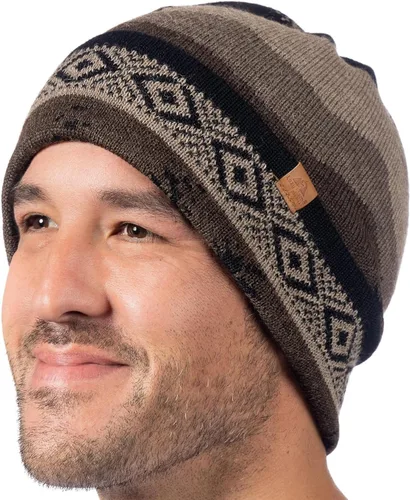Miniatura 2 de Gorro de punto 100% alpaca bebé, polaina para el cuello, bufanda