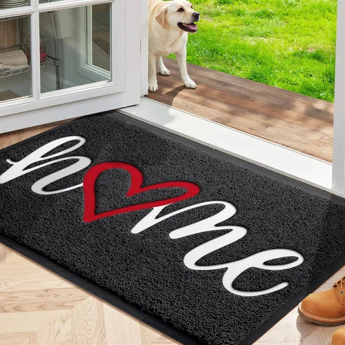 Miniatura 11 de StepLively Tapete de bienvenida para el hogar, exteriores e interiores, resistente y de bajo perfil, antideslizante, para entrada del hogar, entrada