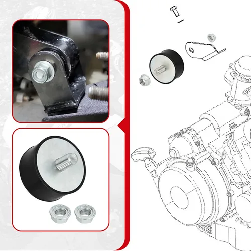 Miniatura 6 de JAVIK Soporte de motor para Polaris Sportsman 335 400 450 500 1996-2010 Scrambler 500 Magnum 425 500 Trail Boss 325 330 Trail Blazer 330 (2 piezas)