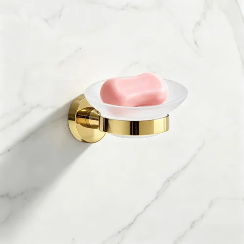 Miniatura 9 de Jabonera de pared para baño y cocina, acero inoxidable