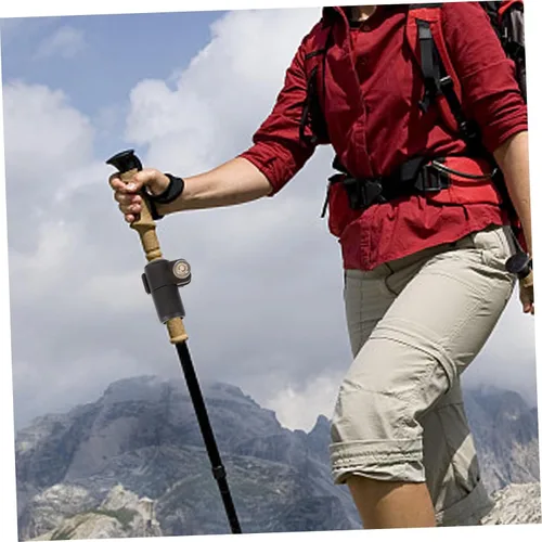Miniatura 3 de Hebilla de cierre de poste de trekking para bastones de caminar fácil de instalar, cerradura externa compatible con varios bastones de senderismo
