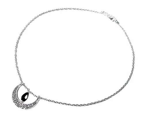 Miniatura 9 de Diadema de bruja con diseño de luna para mujer, corona de hada de elfo, disfraz de frente gitana vikinga, diadema bohemia luna dorada