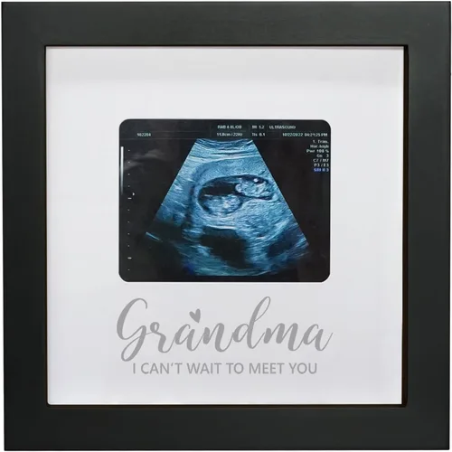 Miniatura 10 de Sonogram - Marco de fotos para abuela, marco de fotos de ultrasonido, anuncio de embarazo para abuela, ideas de anuncio de bebé, marco de fotos