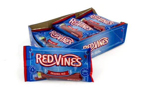 Miniatura 13 de Red Vines Original Red Regaliz Twists Bolsa de 2oz (Paquete de 16)