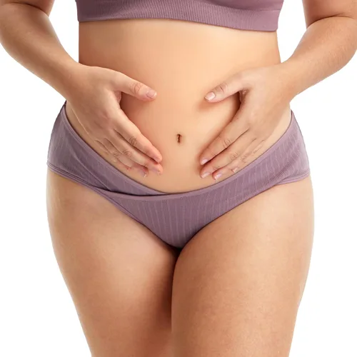 Miniatura 3 de HBselect Ropa interior de maternidad, paquete de 6 unidades para embarazo, posparto, ropa interior de algodón posparto, bragas de maternidad