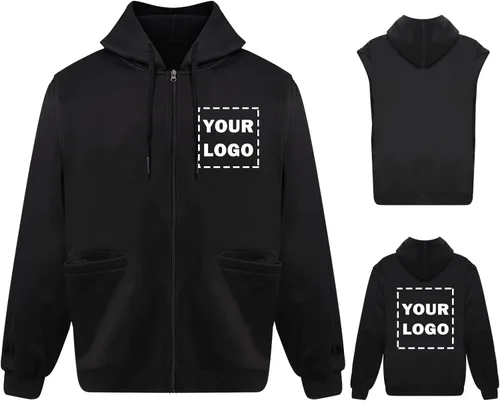 Hi Vis - Sudadera de seguridad con capucha y manga extraíble, forro polar de alta visibilidad, chaqueta de trabajo
