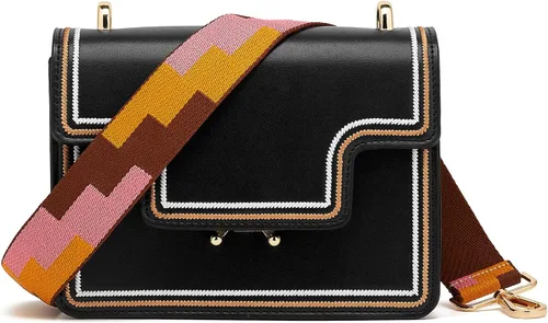 Miniatura 100 de ZOOEASS - Correa de repuesto para cartera, para colgar en el hombro o para cruzar, ancha y ajustable, de lona
