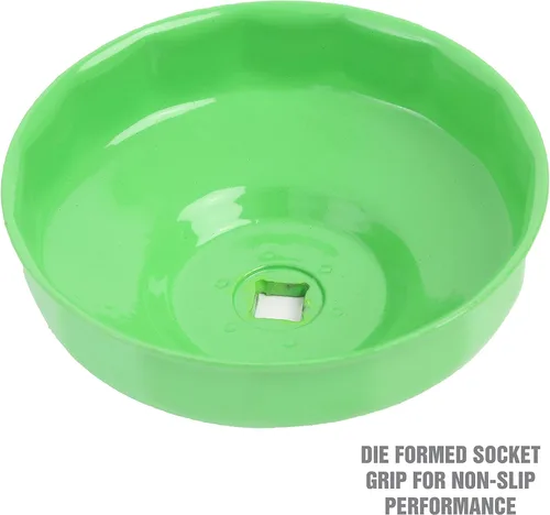 Miniatura 6 de OEMTOOLS 87151 Juego de llaves para filtro de aceite de 10 piezas, juego de extracción de filtro de aceite para trinquete de 3/8 pulgadas para una