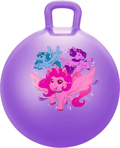 Miniatura 18 de PlayZap Pelotas Saltarinas para Niños de 3-8 Años, Pelota Rebotante de 18 Pulgadas con Asa, Saltarina Inflable de 18", Juguetes de Salto de 45cm