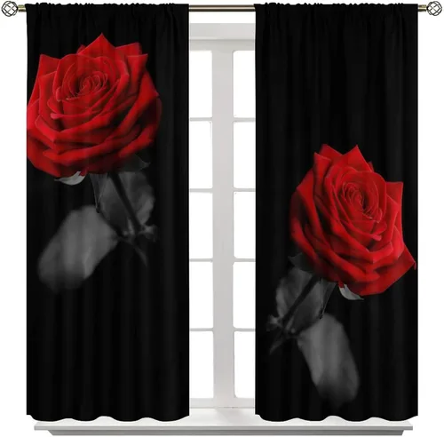 Miniatura 7 de Cortinas de ventana de cosecha de otoño, marco de madera rústica, cortinas florales de pacas de heno y calabaza, cenefa de cocina de Acción