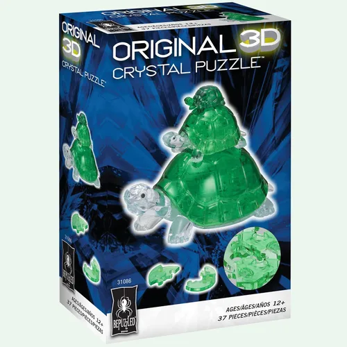 Miniatura 6 de BePuzzled Cat & Kitten, rompecabezas de cristal 3D original, a partir de 12 años
