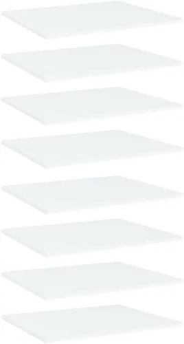 Miniatura 81 de 8 tableros de repuesto para estanterías, paneles de repuesto de aglomerado, unidades de almacenamiento, estantes organizadores, roble Sonoma de 15.7
