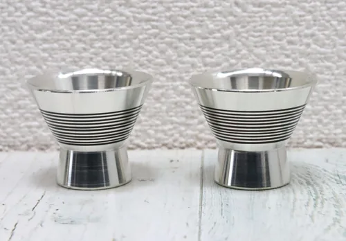 Miniatura 4 de キャッスルエンタープライズ(Castle Enterprise) Osaka Tin Ware 100% Tin, Choco Arbor Shape, Capacity: 0.7 fl oz (20 ml), Set of 6, Gift Wrapping Specifications