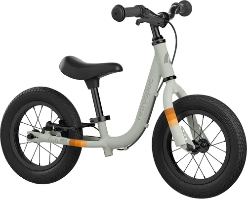 Retrospec Cub Plus - Bicicleta de equilibrio para niños y niñas de 18 meses a 4 años, sin pedales, con marco ligero y freno en V ajustable, asiento