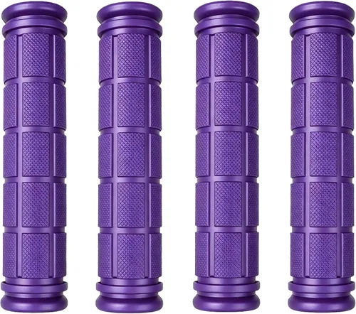 Miniatura 17 de 2 pares de puños/mangos para manillar de bicicleta con empuñaduras de hongo para bicicletas BMX/de carretera/de montaña