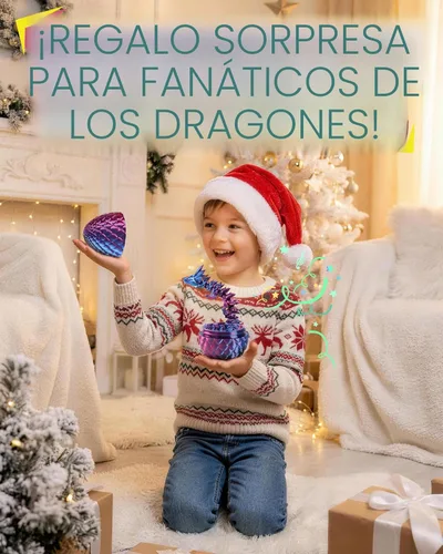Miniatura 8 de Rapean Paquete de 6 huevos de dragón 3D impresos con dragón dentro, rellenos para cesta de Pascua, mini juguetes de misterio de cristal de Pascua