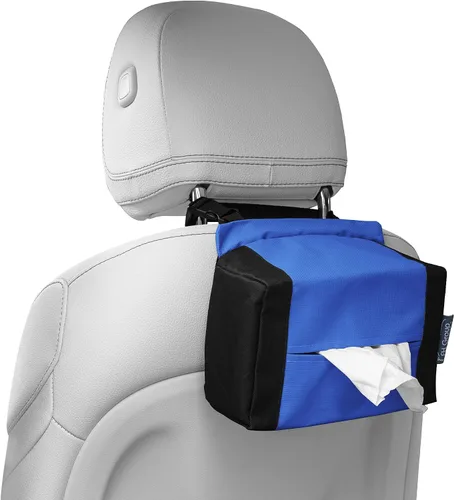 Miniatura 12 de FH Group E-Z Travel™ - Dispensador de pañuelos para servilletas, se adapta a la mayoría de automóviles, SUV, camiones y camionetas, color beige