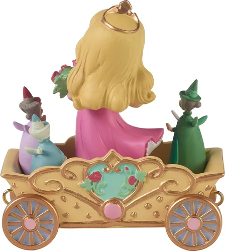 Miniatura 4 de Precious Moments Disney Showcase Collection 104405 figuras de resina "Now You're Three A Beauty You'll Always And Forever Be". Disney adornos de 3