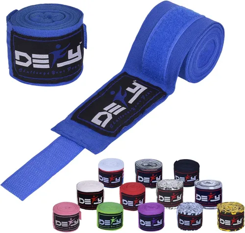 Miniatura 12 de DEFY Professional – Vendas elásticas profesionales para manos, de 180 pulgadas (457.2 cm), para boxeo, muay thai, MMA, para hombre y mujer - Par