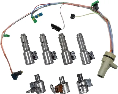 Miniatura 22 de Kessocco Kit de solenoide de cambio de transmisión 4F27E de 4 velocidades de repuesto para Ford Focus Fusion Mazda 3 5 6 Protege 1999